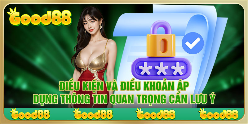 Điều kiện và điều khoản áp dụng thông tin quan trọng cần lưu ý